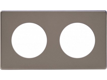 Rámeèek PLATE - MODULÁRNÍ - cínová, XERG2S