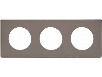 Rámeèek PLATE - MODULÁRNÍ - cínová, XERG3S