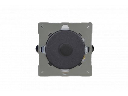 Luxusní stmívaè Rotaèní stmívaè DIMMER - 1-modulový schodiový (è.6) 0-100 W (max 10 LEDs) 0.78A 1-pólový LED MODULÁRNÍ - matnì èerná / matnì èerný knoflík, Z1EGJP1Y.MB