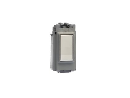 Luxusní stmívaè Rotaèní stmívaè DIMMER - 1-modulový jednosmìrný (è.1) 0-100 W (max 10 LEDs) 0.7A 1-pólový LED MODULÁRNÍ - letìný chrom / chrom, GJESC