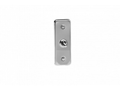 Designový vypínaè Páèkový vypínaè TOGGLE - 1-modulový schodiový (è.6); jednosmìrný (è.1) 10A 1-pólový KLASICKÉ - letìný chrom / chromová páèka, XCAT1