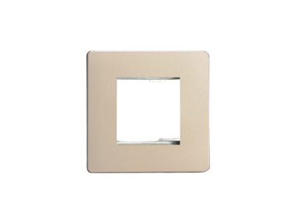 Rámeček PLATE - MODULÁRNÍ - satén, XDNG2S