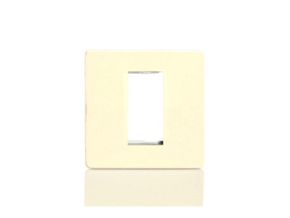 Rámeček PLATE - MODULÁRNÍ - bílá čokoláda, XDWG1S