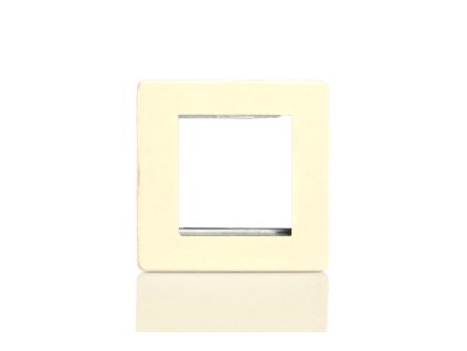 Rámeček PLATE - MODULÁRNÍ - bílá čokoláda, XDWG2S