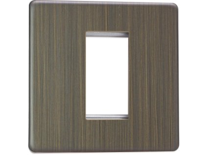 Rámeček PLATE - MODULÁRNÍ - starožitná mosaz, XDYG1S.AB