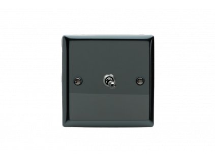 Designový vypínaè Páèkový vypínaè TOGGLE - 1-modulový køíový (è.7) 10A 1-pólový KLASICKÉ - èerné (lesklé) iridium / èerné (lesklé) iridium, XIT1