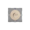 Luxusní stmívač Rotační stmívač DIMMER - 1-modulový schodišťový (č.6) 60-400 W 1.74A 1-pólový MODULÁRNÍ - satén / saténový knoflík, varigrid dimmer Z1EGTP1N