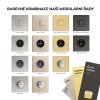 Designová zásuvka Síová zásuvka MAINS SOCKET - 1-modulový 16A èeská PIN MODULÁRNÍ - satén / bílá, modular_1080x1080_02