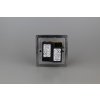 Luxusní stmívaè Rotaèní stmívaè DIMMER - 2-modulový - BEZROUBKOVÉ - Prémiová bílá, KDSP102S BACK