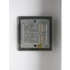Designový vypínaè Tlaèítkový vypínaè IMPULSE - 2-modulový jednosmìrný (è.1) 0-100 W (max 10 LEDs) 0.7A 1-pólový LED s dálkovým V-Pro BEZROUBKOVÉ - letìná mosaz / mosazná tlaèítka, JDIE102S BACK