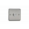 Luxusní stmívaè Rotaèní stmívaè DIMMER - 1-modulový - KLASICKÉ - Matnì chromová, HS1