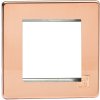 Rámeček PLATE - MODULÁRNÍ - cu29 surová měď, XDYG2S.AC