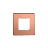 Rámeček PLATE - MODULÁRNÍ - kartáčovaná měď, XDYG2S.BC