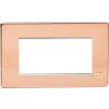 Rámeček PLATE - MODULÁRNÍ - cu29 surová měď, XDYG4S.AC