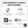 Designový vypínaè Kolébkový vypínaè ROCKER - 2-modulový schodiový (è.6); jednosmìrný (è.1) 10A 1-pólový BEZROUBKOVÉ - kartáèovaná ocel / ocelové kolébky, Nae produkty obdrely mnohá ocenìní a certifikace