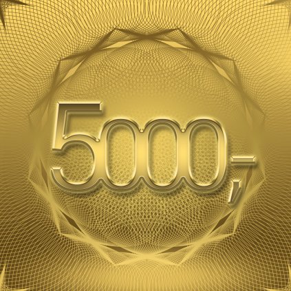 Dárkový poukaz v hodnotě 5 000 Kč (Způsob dodání Elektronicky - poslat e-mailem)