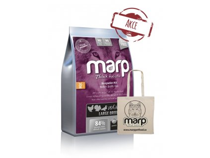 Marp Holistic White Mix LB - pro velká plemena bez obilovin 12kg + taška ZDARMA