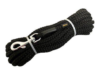 Lanové stopovací vodítko - černá (varianta 6mm x 6m)