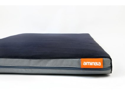 Matrace Aminela - 120x80x10cm Half and Half černá/šedá