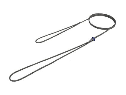 Předváděcí vodítko, LANKO 3mm - Šedá (varianta Šedá - 3mm x 140cm 15221)