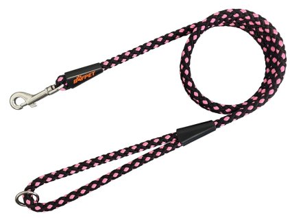 Lanové vodítko UZLÍK 10mm - Růžová (varianta Růžová - 10mm x 150cm 15208A)