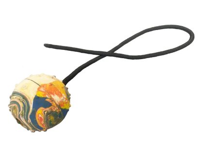 Gumový míček - Bílá (varianta Bílá - 6cm)