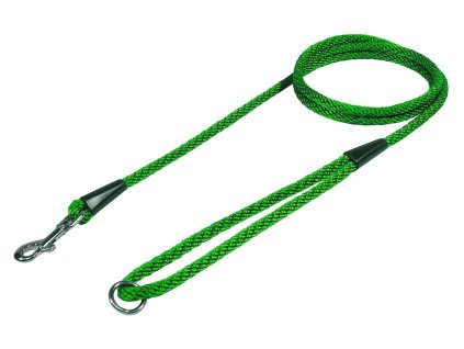 Vodítko lano, SPIRÁLA JEDNOBAREVNÁ - Zelená (varianta Zelená - 6mm x 150cm 15206J)