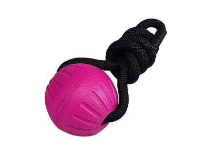 Míček FOAM se šňůrkou - Fuchsie (varianta Fuchsie - 7cm x 48cm 09083)