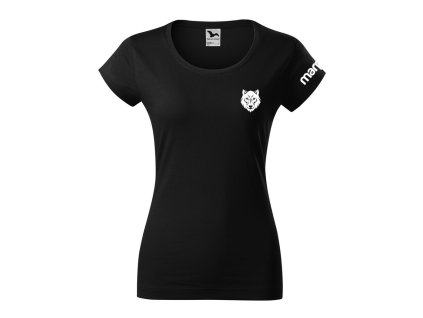 Marp dámské triko Minimal - černé (varianta XL)