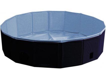 Nobby bazén pro psa skládací modrý s krytem L 160x30cm