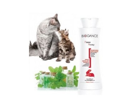 Biogance šampón Fleas away - CAT Antiparaz. 250ml