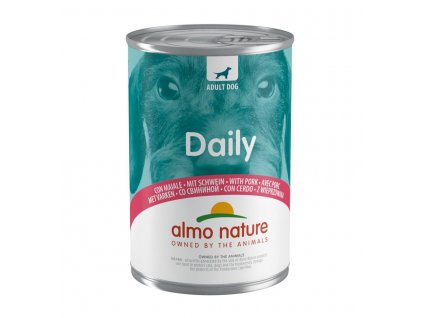 Almo Nature Daily Menu - s vepřovým 24x400g