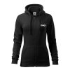 Marp dámská mikina s kapucí Signature - černá (varianta XS)