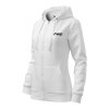Marp dámská mikina s kapucí Signature - bílá (varianta L)