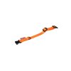 Popruhový obojek SIMPLE | oranžový (Rozměr 1,5 cm, 18 - 27 cm)