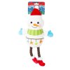 Farm Company Vánoční hračka s lanovými nožičkami - 21,5cm (varianta Sněhulák)