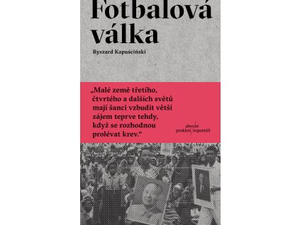 Fotbalová válka obálka