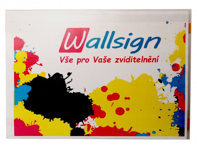 PVC wallsign na sirku