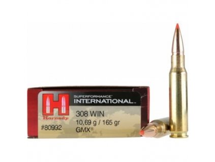 Střelivo Hornady, Superformance Int. .308 Win. 165GR GMX