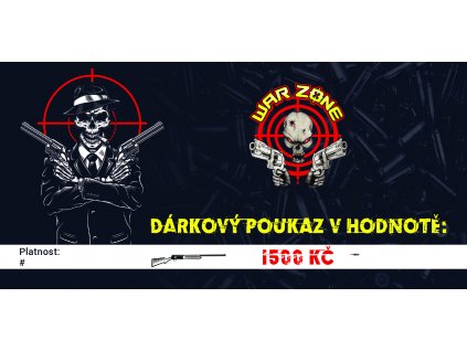 Dárkový poukaz v hodnotě 1500,-