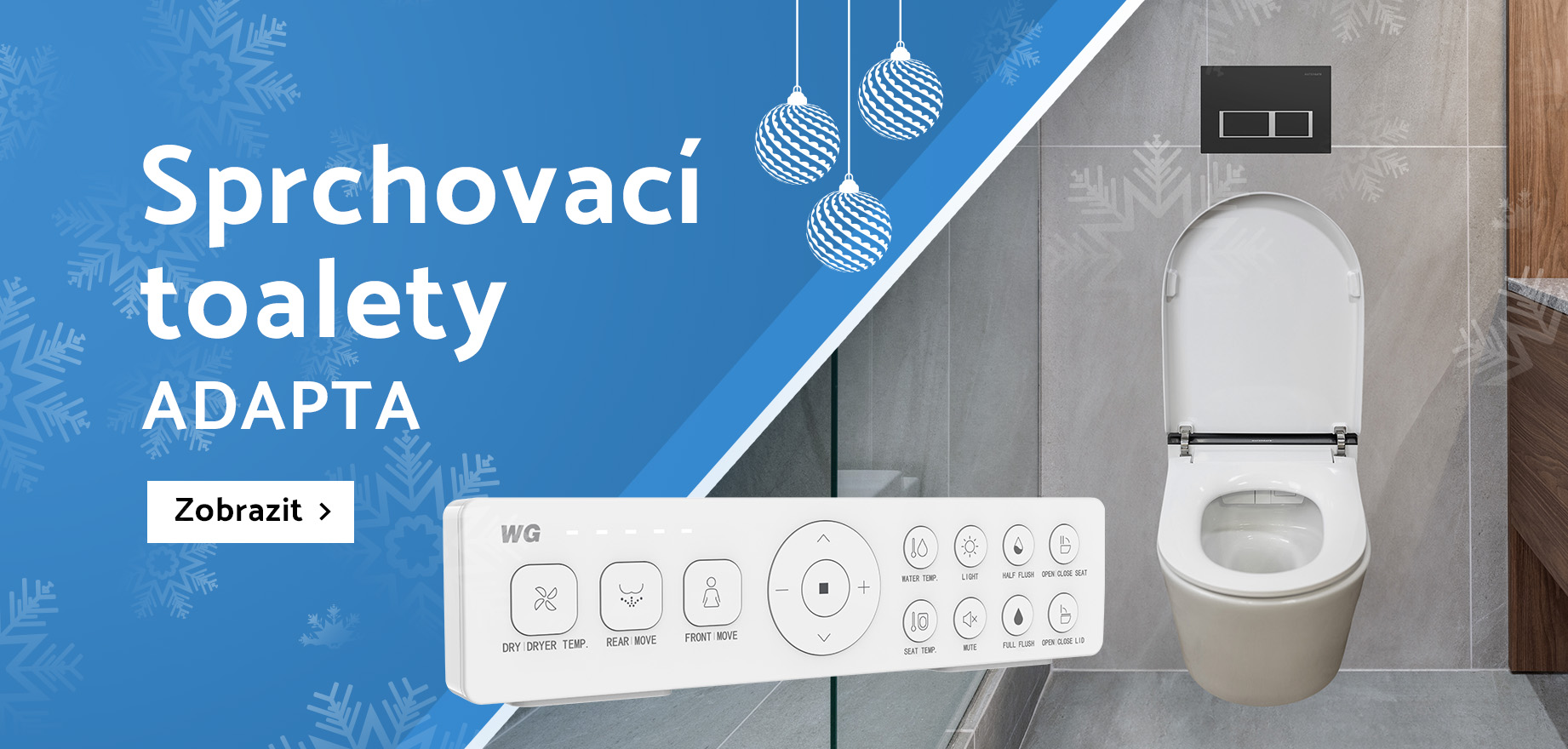 Sprchovací toalety ADAPTA