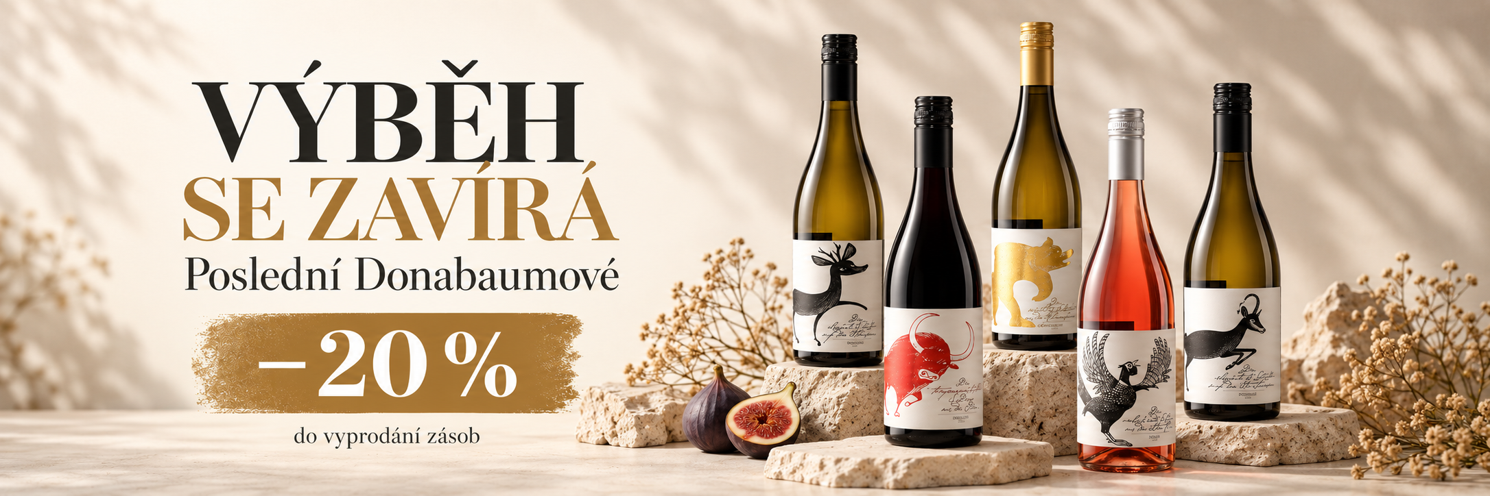 Výběh se zavírá – poslední vína Sighardt Donabaum se slevou 20 %