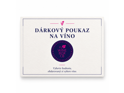 WineboxCB darkovy poukaz na vino