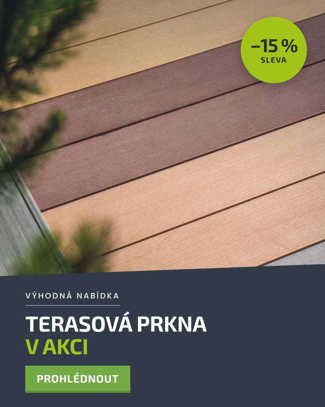 Terasová prkna v akci