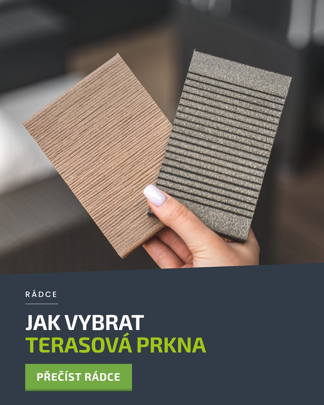 Jak vybrat terasová prkna