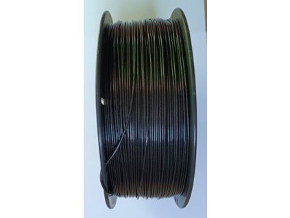 WORCAM Filament 1.75mm PETG Černá Galaxy s jemnými třpytkami 1kg
