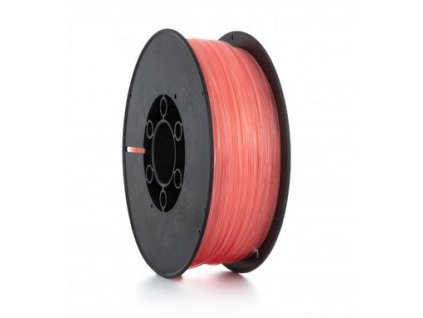 WORCAM Filament 1.75mm PLA Transparentní růžová 2. jakost