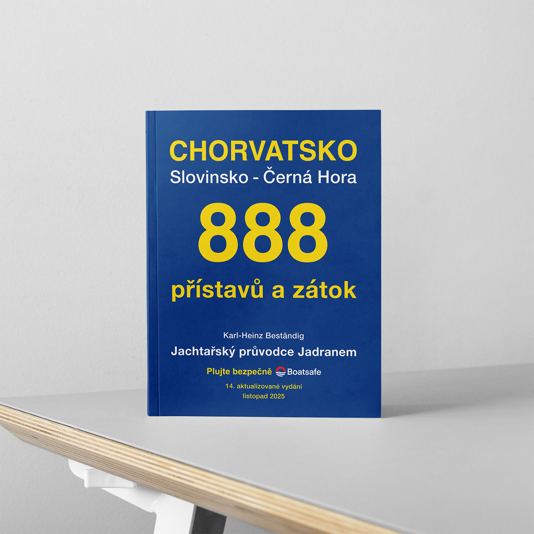 Nové vydání 888 přístavů a zátok 2025 skladem | Jachtařský průvodce jadranem od Karl-Heinz Beständig