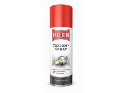 Teflonový sprej - PTFE suché mazivo Ballistol sprej