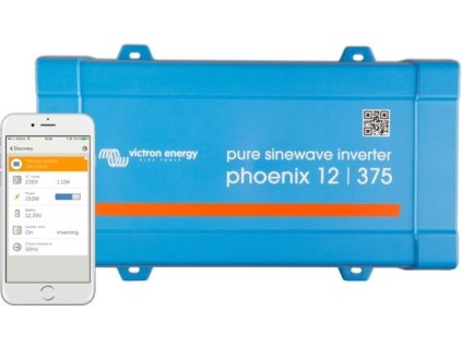 Victron Energy Phoenix 48/375 měnič napětí sínus 375VA 48V na 230V, VE.Direct; 300W; ph48/375
